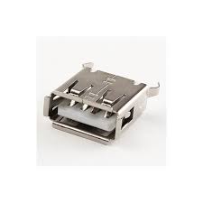 CONNECTEUR USB A à SOUDER FEMELLE DROIT