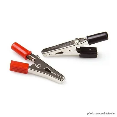 PINCE CROCODILE P.MODEL NOIR ET ROUGE