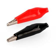 PINCE CROCODILE P.MODEL ISOLE NOIR ET ROUGE