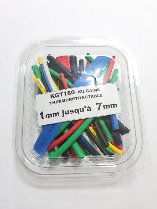 KGT180 KIT GAINE THERMORETRACTABLE DE : 1mm….7mm