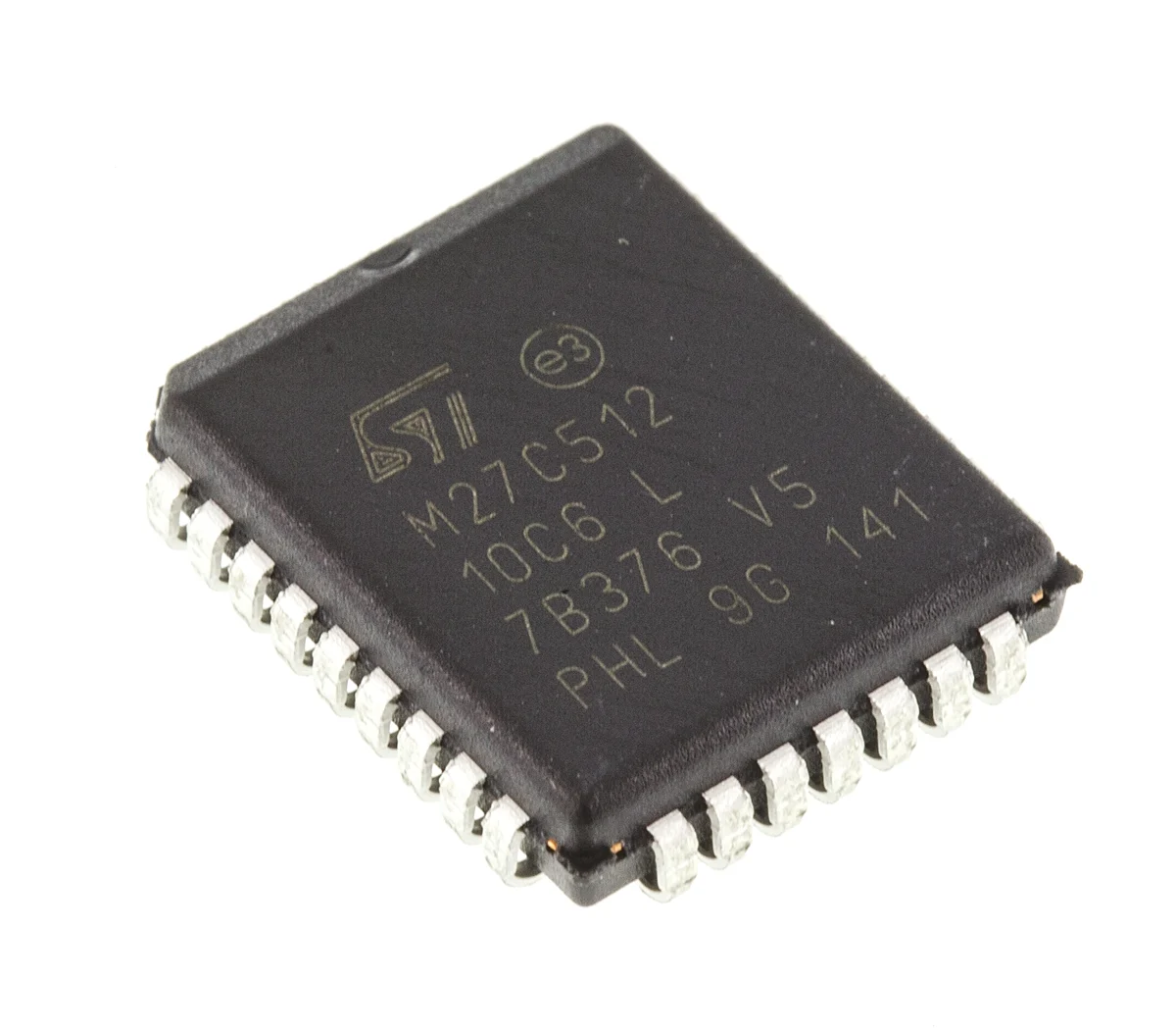 M27C512-10C6 CMOS UV EPROM 128K (64K x 8-Bit) DIP-28