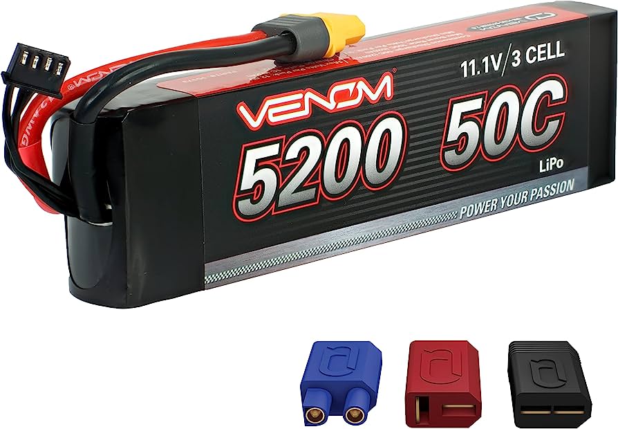 BATTERIE LIPO 5200mAh 11.1V 25C