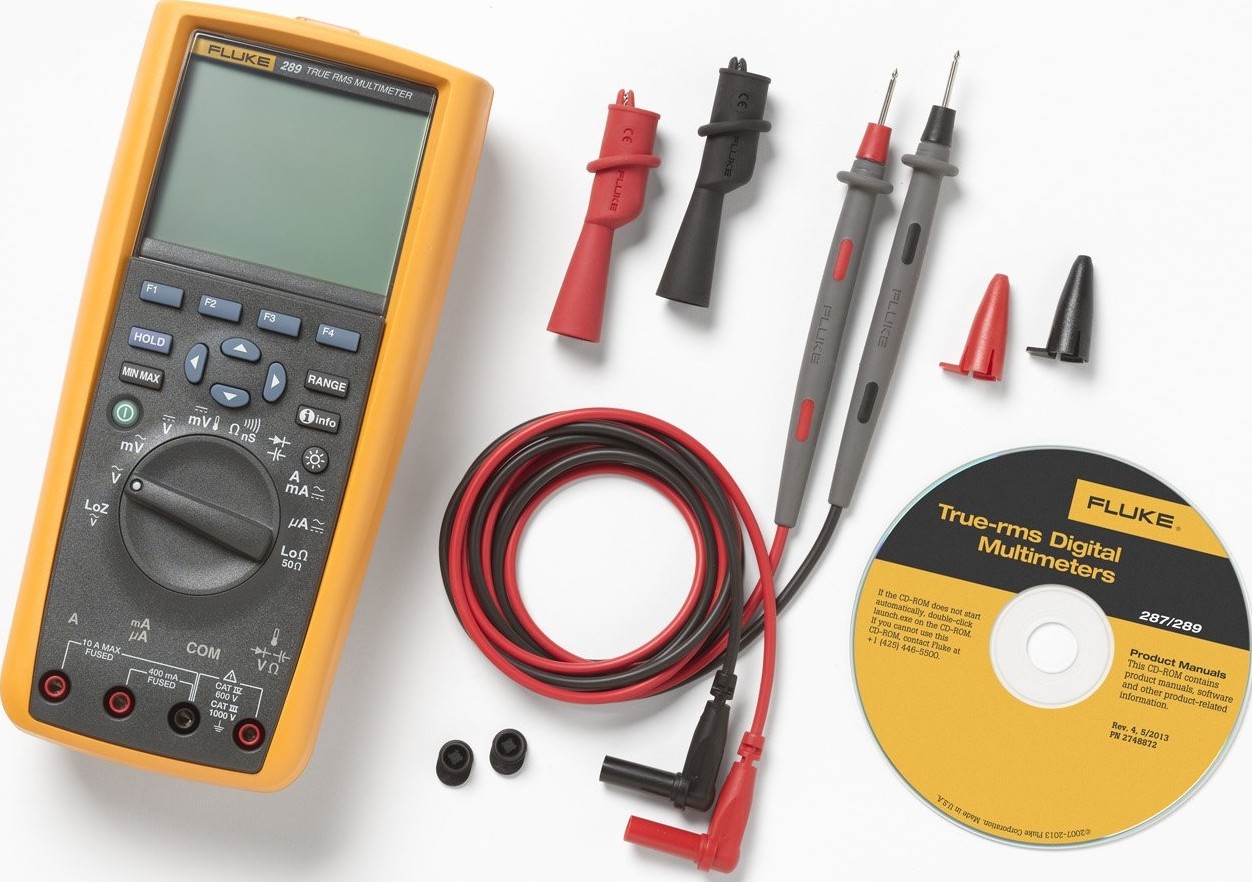 FLUKE289 MULTIMETRE INDUSTRIEL TRUE-RMS 50000 Points, Enregistreur