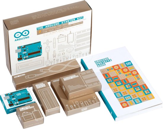 Starter kit K020007 pour Arduino Uno en ARABE officiel et original fabriqué in Italie
