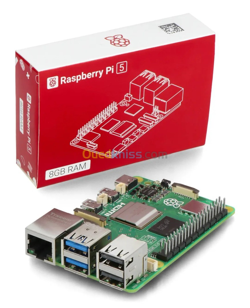 CARTE RASPBERRY Pi5 – 8 GB