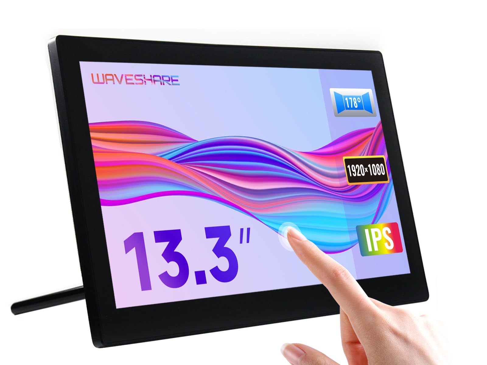 ECRAN 13.3″ HDMI / VGA TOUCH DISPLAY 1920×1080 WAVESHARE