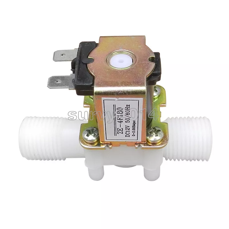 ELECTROVANNE 1 VOIE 12V DC 1/2″ 8W