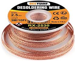 TRESSE A DESSOUDER 3mm / 3m