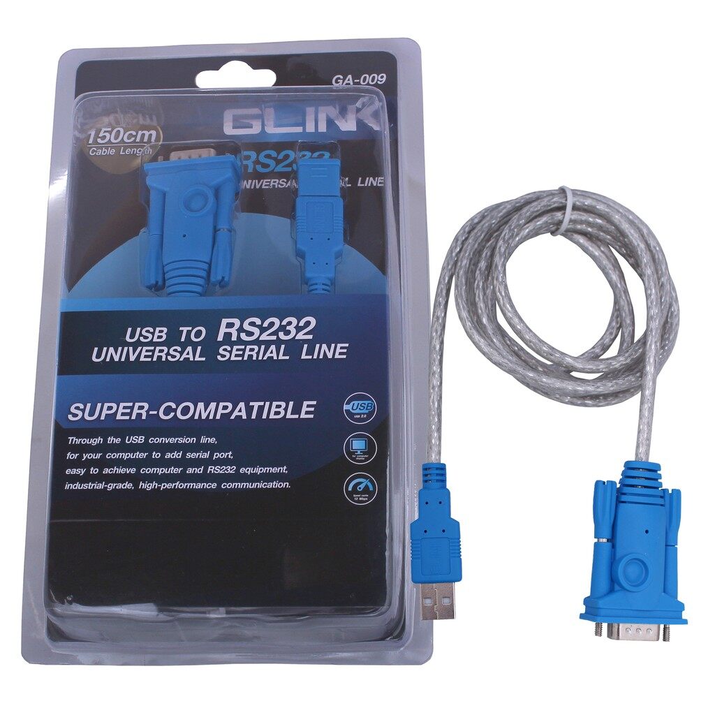 CORDON USB -RS232 GA-009 1.5m