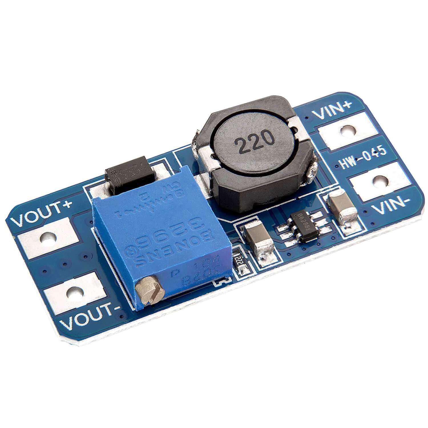 MT3608 CONVERTISSEUR DC-DC STEP UP 2V-24V vers 3-28V