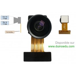 Camera OV2640 Camera grand angle 160° 2 MP pour ESP32CAM