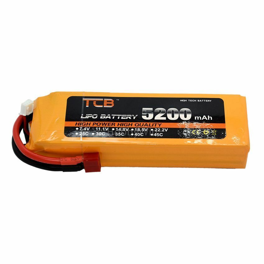 BATTERIE LIPO 3S-5200MAH-35C (11.1V)