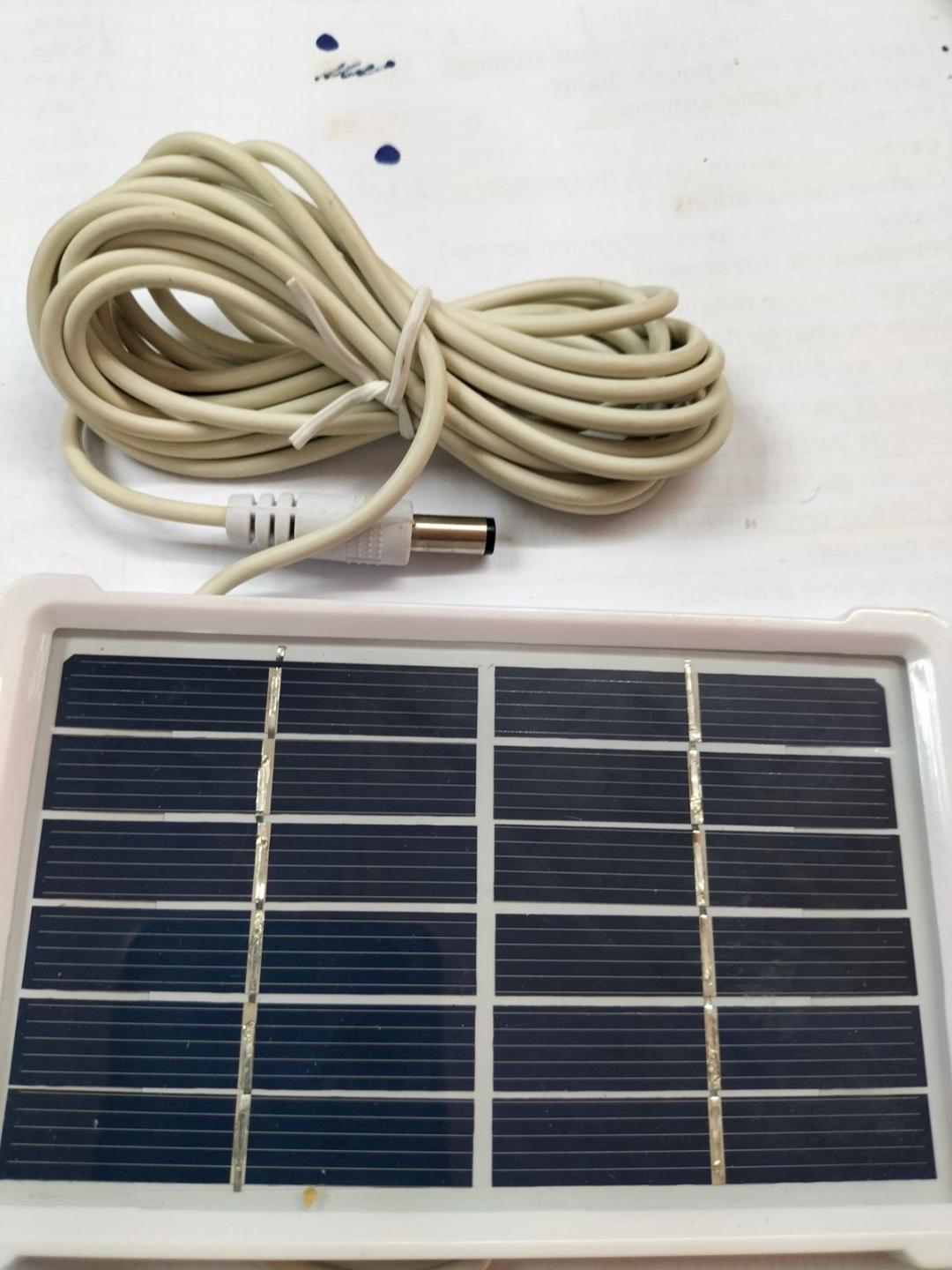 MODULE PANNEAU SOLAIRE 6V 1W 160mAh 12X7.5cm