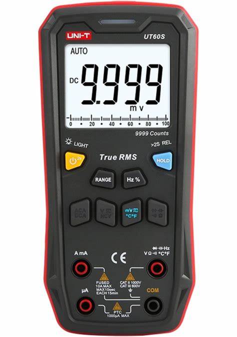 UT60S MULTIMETRE NUMERIQUE AUTOMATIQUE NCV 1000V 10A
