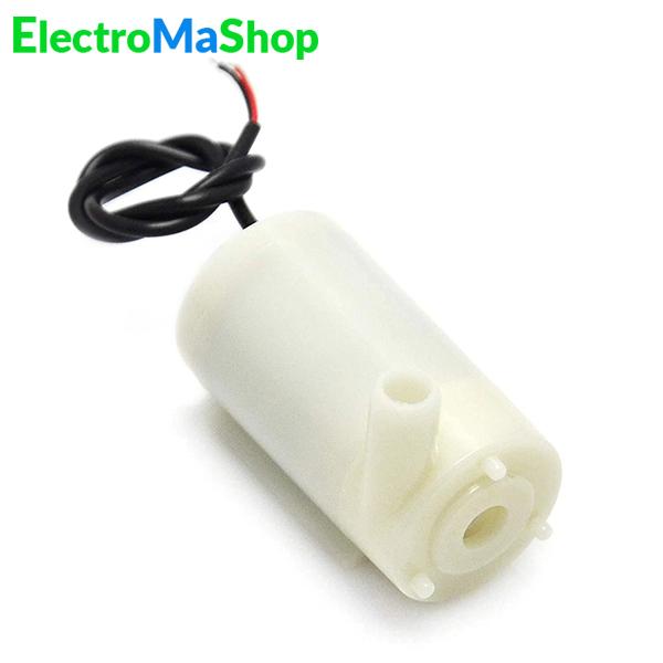 Mini Pompe DC 3-5V 70-120L/H (water Pump) pour arduino