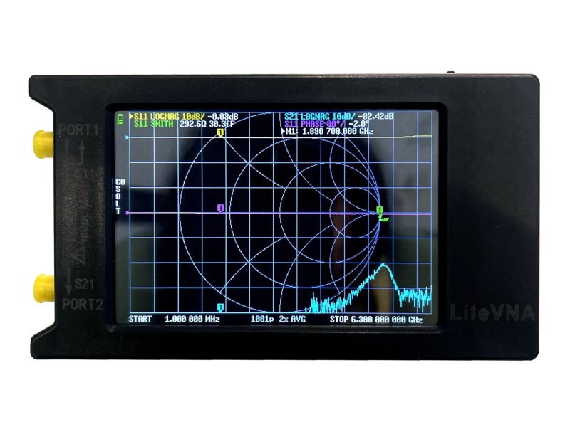 ANALYSEUR LITE VNA 50Mhz- 6GhzA ( LITE VNA-64 )