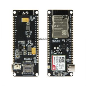 TTGO ESP32 Wroom + GSM SIM800l + Connecteur batterie