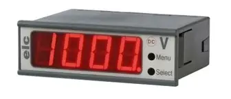 ELC Afficheur VOLTMETRE / AMPEREMETRE 500V DC Réf : LED2472v 500V ELC