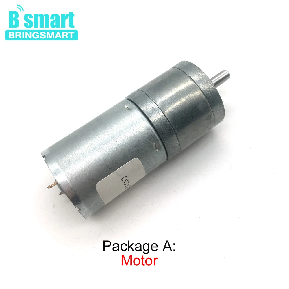 JGA25-370 DC MOTOR WITH SPEED REDUCTION 12V 170RPM