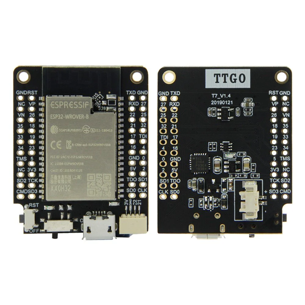 LILYGO® TTGO T7 Mini32 V1.5 ESP32-WROVER-B