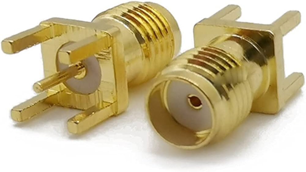 CONNECTEUR SMA FEMELLE DROIT à SOUDER PCB
