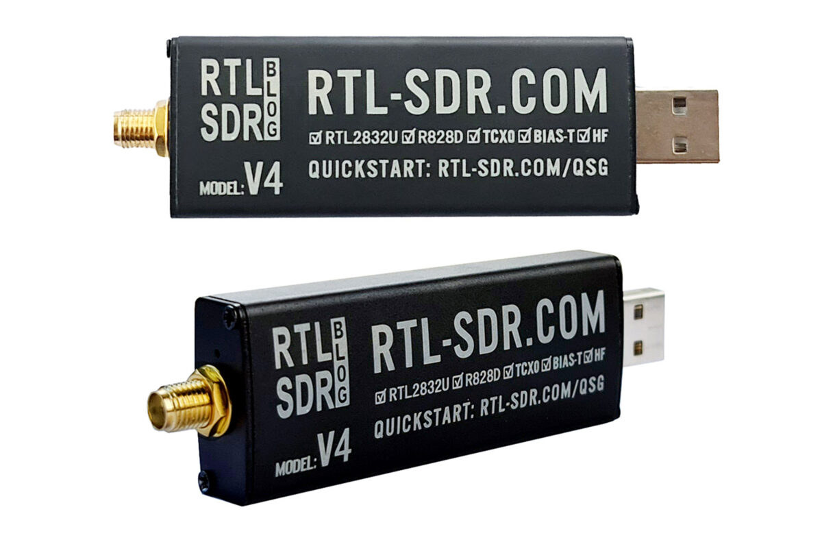 RTL-SDR.com V4 TCXO USB key + SMA + Bias-T + R828D tuner 500kHz – 1766MHz
