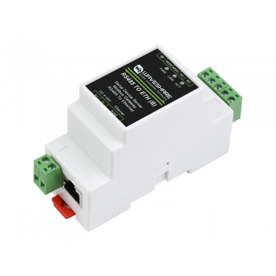 RS485 to RJ45 Ethernet, TCP/IP to serial, rail-mount support, with POE function(optional)