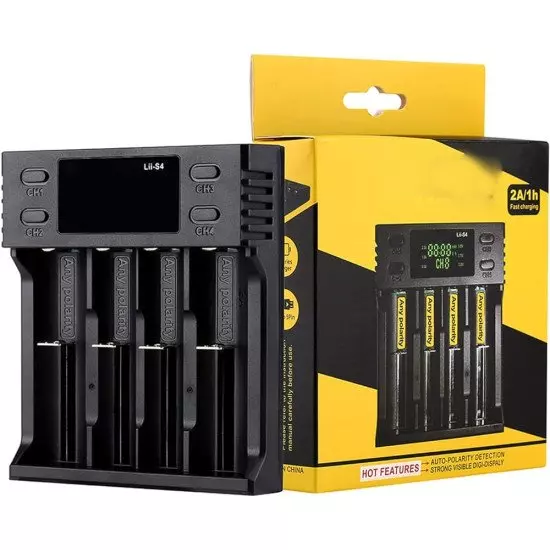 Lii-S4 Chargeur de Batteries METAMA