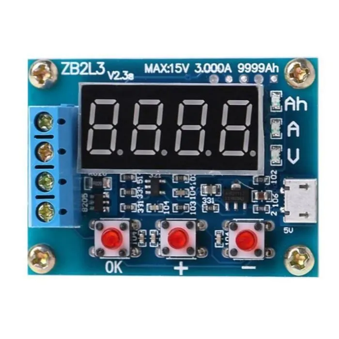 ZB2L3 Testeur de capacité de batteries LITHIUM – 18650