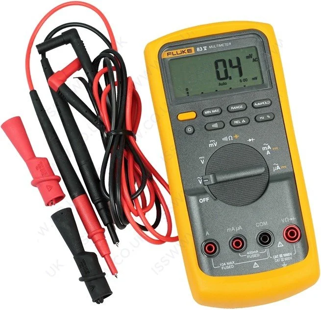 FLUKE83-V Multimètre Industriel à réponse moyenne