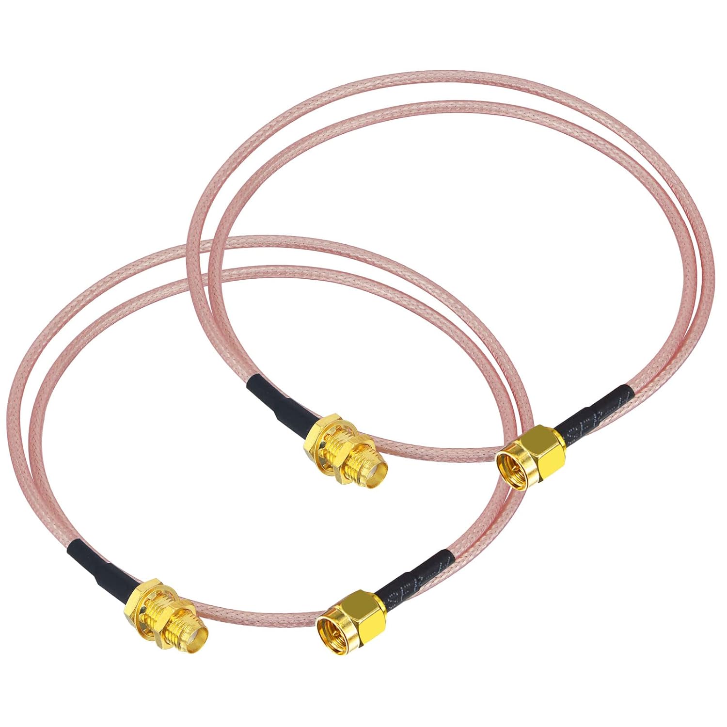 CABLE SMA MALE to SMA FEMELLE 50Cm
