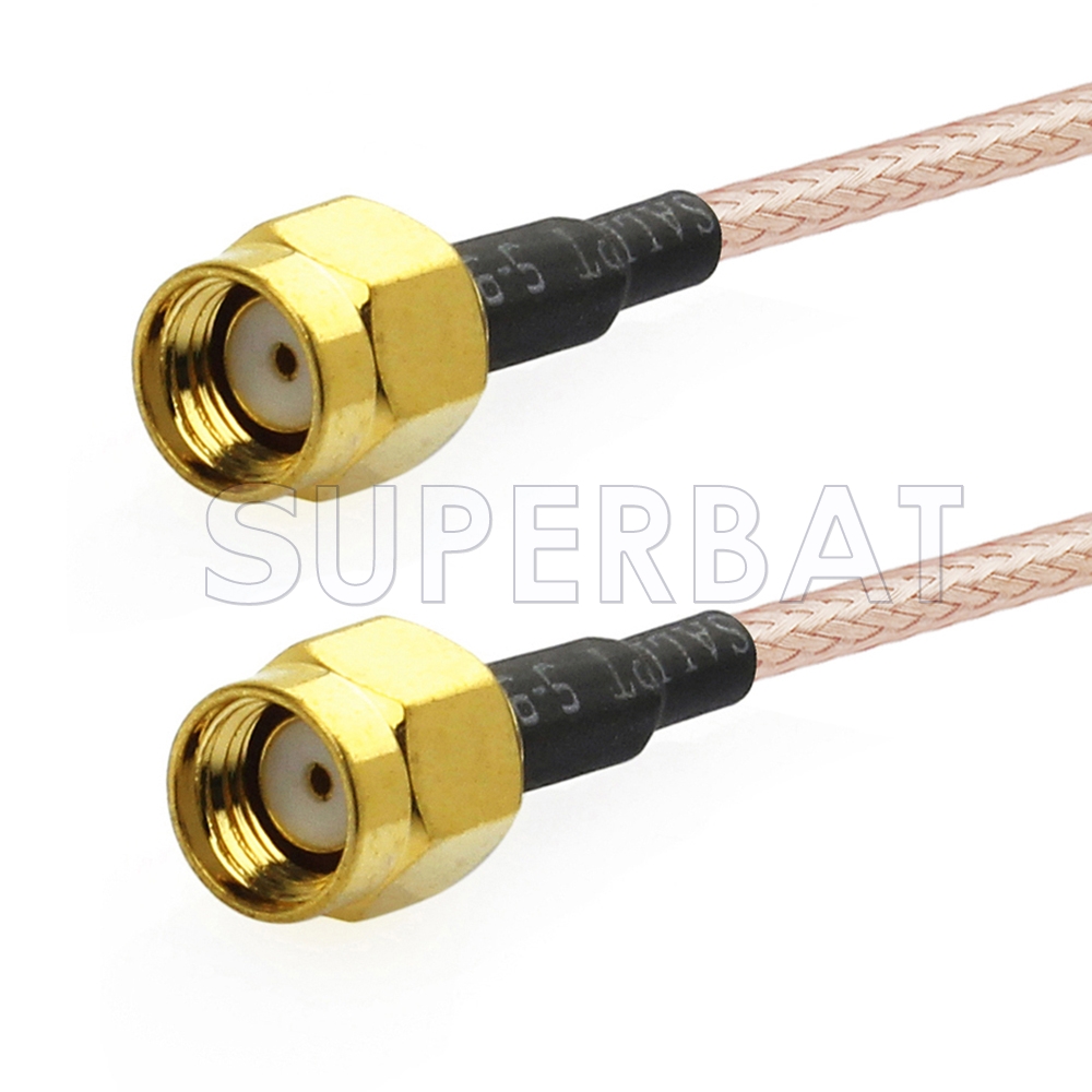 CABLE SMA FEMELLE to SMA FEMELLE 50Cm