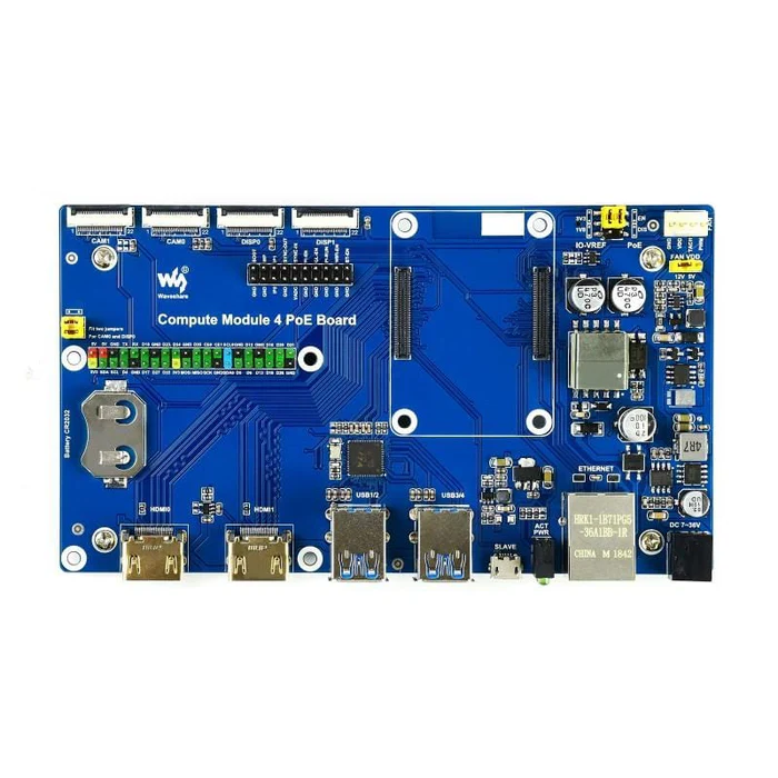 POE Board Development Kit Waveshare for Raspberry Pi CM4
