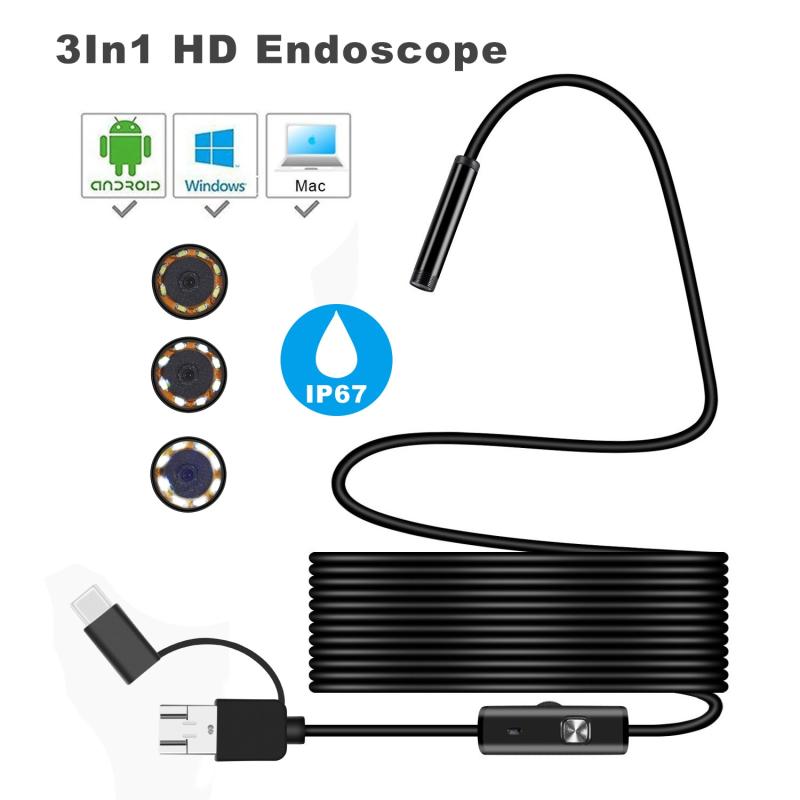 CAMERA ENDOSCOPE USB ANDROID 1,50M