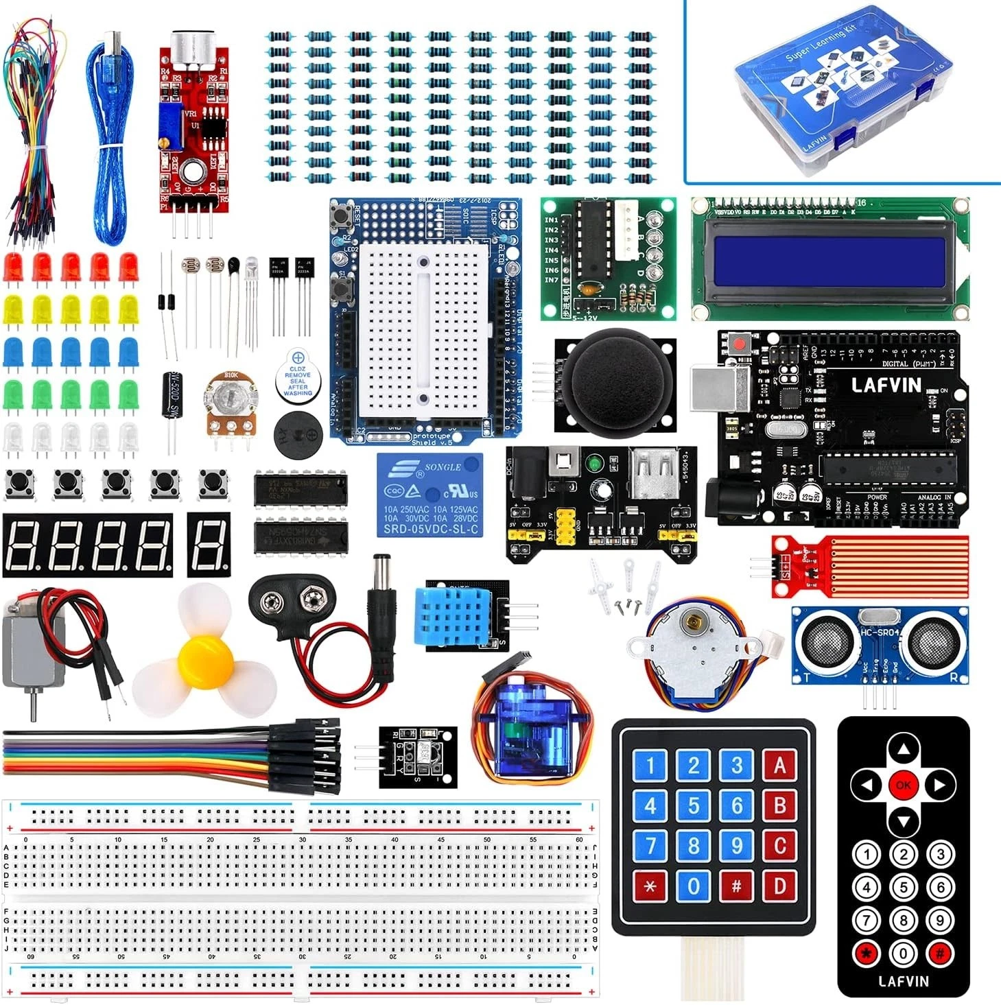 Kit de démarrage Super Project ARDUINO MEGA 2560 R3 (FA5017)