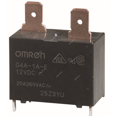 G4A-1A-E 24VDC 20A/25VAC RELAIS 24VDC 20A ENFICHABLE OMRON