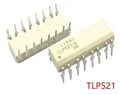 TLP521-4 OPTO ISOLATION 5.3KV 4 CHANNELS TRANS 16-DIP