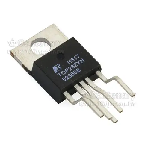 TOP247Y Converter Offline Flyback Topology 66kHz ~ 132kHz TO-220-7C ORIGINAL