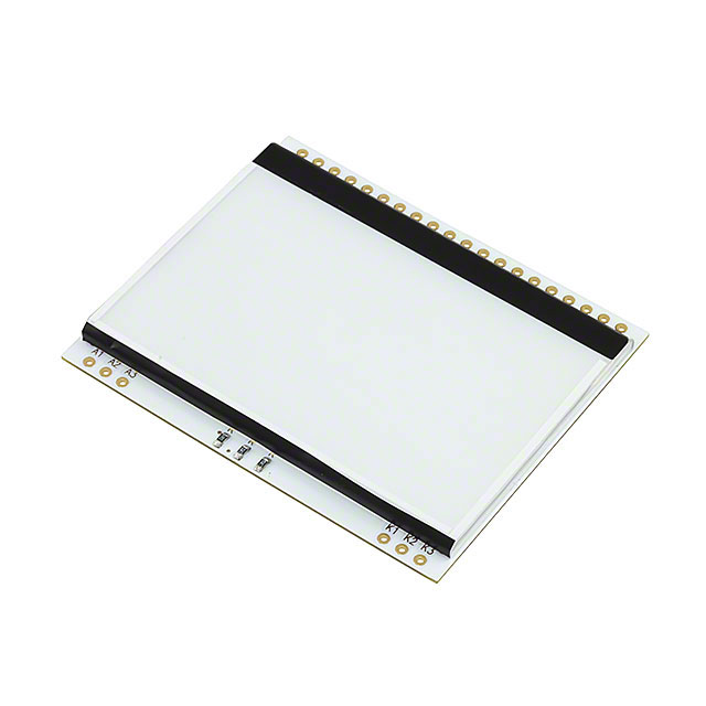 EA LED55X46-A AFFICHEUR RETROECLAIRE Rectangulaire Ambre 51mm x 31mm x 2mm à souder
