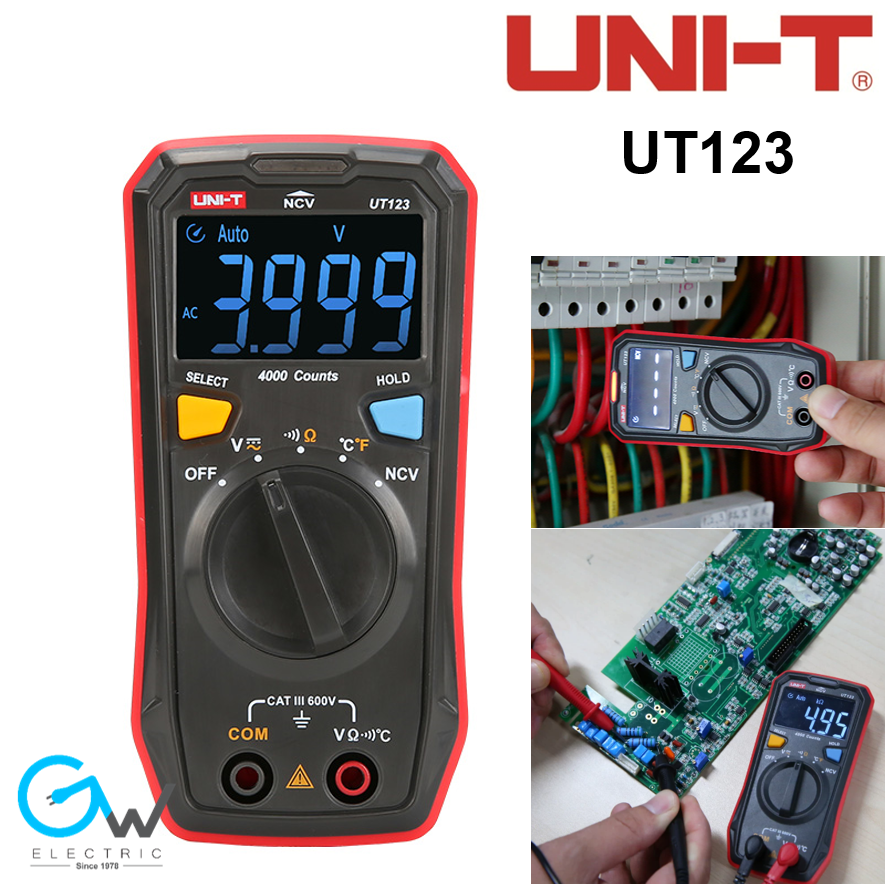 UT123 Miltimetre Multifonctions UNI-T