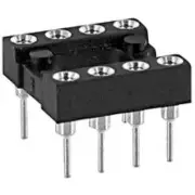 SUPPORT CIRCUIT INTEGRE TULIPE 08 CONTACTS ETROIT