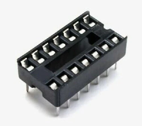 SUPPORT CIRCUIT INTEGRE LYRE 14 CONTACTS ETROIT