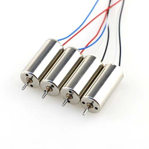 8520 MICRO-MOTEUR SANS NOYAU MAGNÉTIQUE POUR MICRO-QUADCOPTERS 1-3V 1.5V 17500rpm 8.5mm