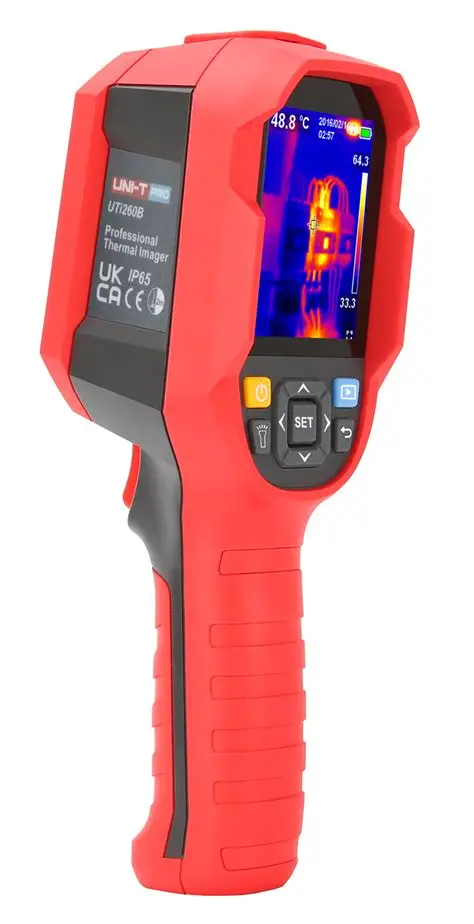 CAMERA THERMIQUE PORTABLE UTi260B UNI-T PRO -20°C to 550°C