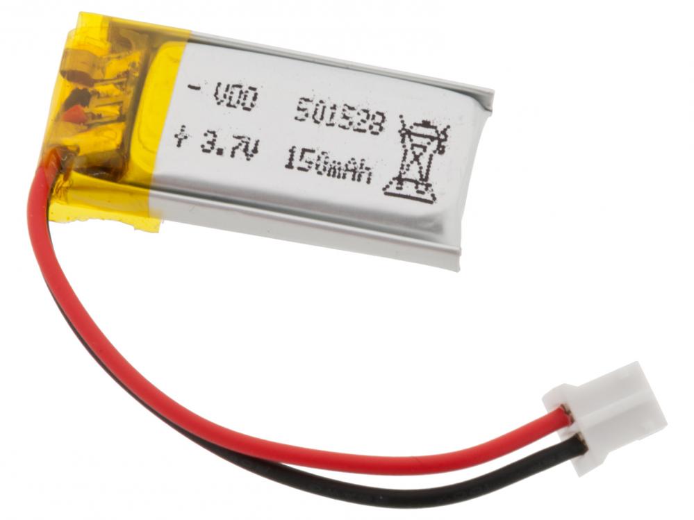 Batterie Lithium ion – 150mAh, 3.7V (65x17x23mm)