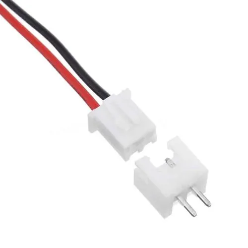 CONNECTEUR JST MÂLE FEMELLE XH2.54MM 2P 26AWG 30CM
