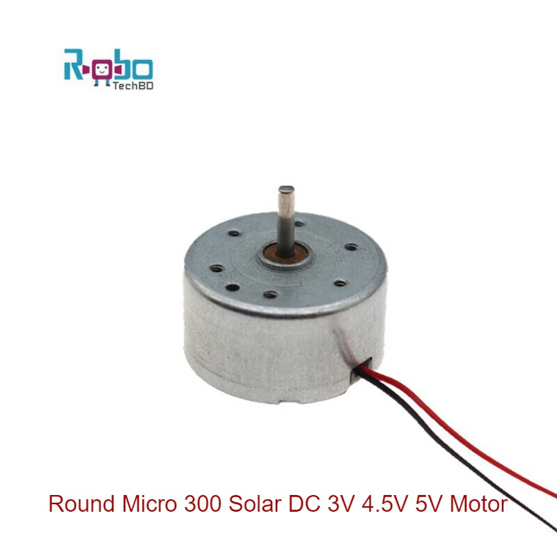 Micro moteur DC 300 solaire DC 3V 4,5V 5V pour jouets DIY, pour lecteur CD.