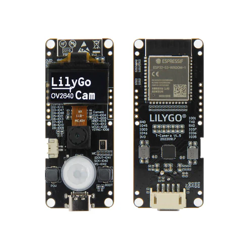 LILYGO ESP32-S3 WROOM-1 avec CAMERA ,OLED 0.96 ,MICROPHONE et PIR