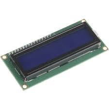 AFFICHEUR LCD 2 X16C BLEU