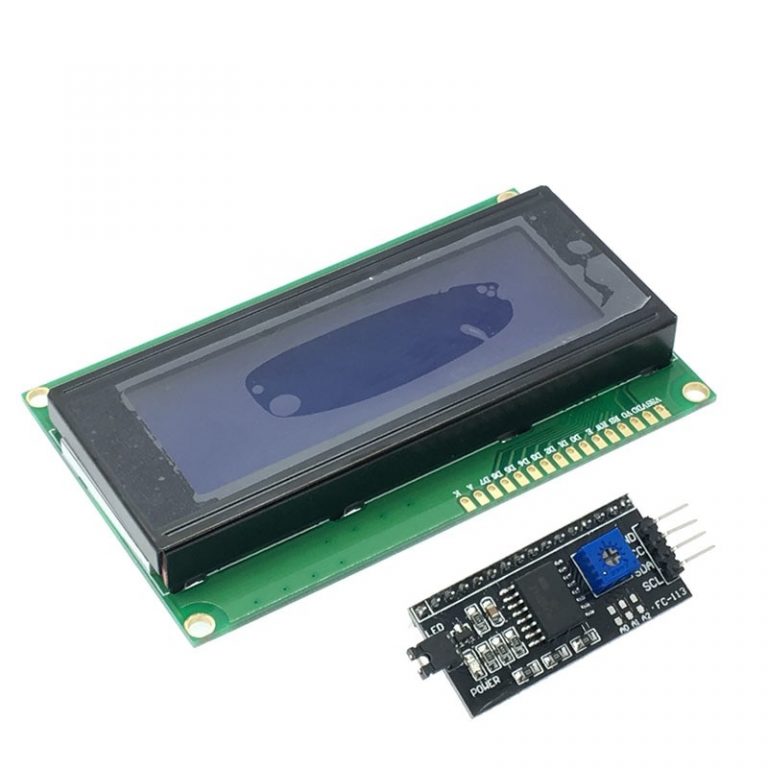 AFFICHEUR LCD ( 2004 ) 4 X20C AVEC INTERFACE I2C